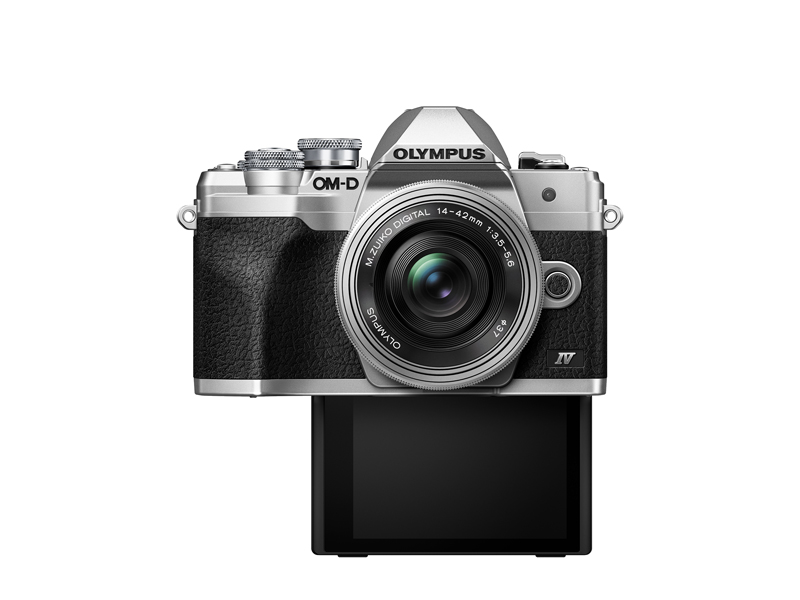 Olympus OM-D E-M10 Mark IV with 14-42mm EZ Lens Kit | Silver | Clifton  Cameras